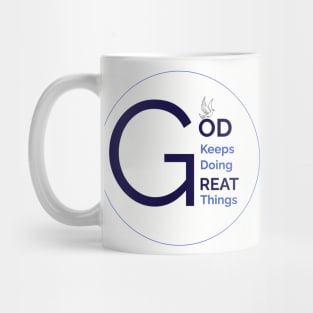 Great Things Await Mug